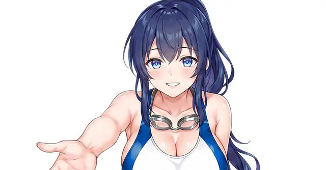 二次元彼女 水泳インストラクター西園寺青子